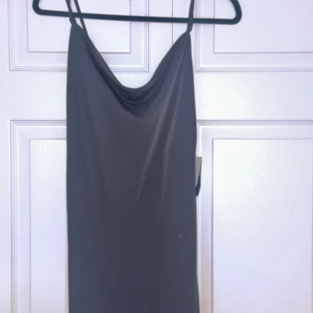 NWT Abercrombie Sleeveless Black Maxi Dress -‎ Classic Cowl Neck- size medium